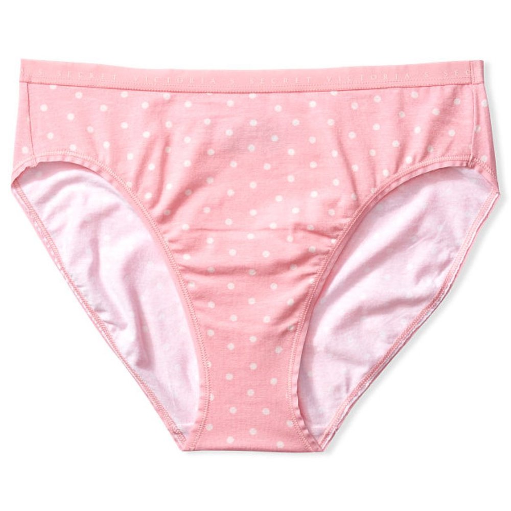 VS High-Leg Brief Stretch Cotton NWT L - Picture 7 of 12